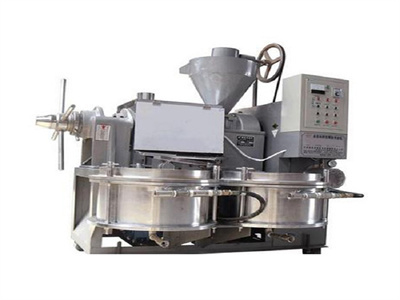 آلات معالجة زيت فول الصويا 50 كجم / ساعة آلات ضغط الزيت