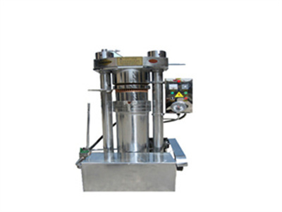 آلة الضغط البارد الصغيرة لزيت اللوز لإعداد المأكولات محلية الصنع